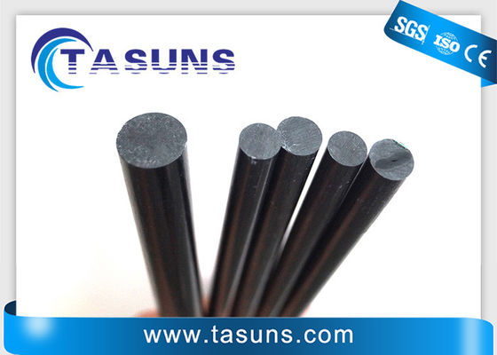 SGS 6mm Çekilmiş Karbon Çubuklar, T300 Karbon Fiber Yuvarlak Stok